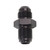 Russell 640803 Fitting, Adapter, Straight, 6 AN Male to 12 mm x 1.25 Male, Aluminum, Black Anodized, Each