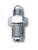 Russell 641311 Fitting, Adapter, Straight, 3 AN Male to 7/16-24 Male, Steel, Zinc Oxide, Pair