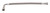 Russell 651121 Fuel Line, PowerFlex, Stainless Braided Hose, 3/8 in. Diameter, OEM Replacement, GM LS-Series, Pontiac GTO 2005-06, Each