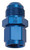 Russell 659970 Fitting, Adapter, Straight, 8 AN Female to 10 AN Male, Aluminum, Blue Anodized, Each