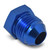 Russell 660200 Fitting, Plug, 8 AN, Hex Head, Aluminum, Blue Anodized, Each