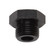 Russell 660283 Fitting, Plug, 8 AN, O-Ring, Hex Head, Aluminum, Black Anodized, Each