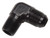 Russell 660803 Fitting, Adapter, 90 Degree, 4 AN Male to 1/8 in. NPT Male, Aluminum, Black Anodized, Each