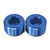 Russell 662070 Fitting, Plug, 3/4 in. NPT, Allen Head, Aluminum, Blue Anodized, Pair