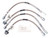 Russell 692010 Brake Hose Kit, Street Legal, DOT Approved, Braided Stainless, Chevy Corvette 1984-87, Kit