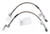 Russell 693150 Brake Hose Kit, Street Legal, Front, DOT Approved, Braided Stainless, Ford Mustang 1968-70, Kit