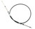 TCI 850500 Shifter Cable, 5 ft Long, 3 in. Stroke, Steel Cable, Nylon Liner, TCI Shifters, Each