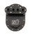 Ti22 Performance TIP5230 Fuel Cell Filler Plate, Positive Lock Cap, Flat Mount, 12-Bolt Flange Vent, Aluminum, Carbon Fiber Look, Each