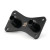 Ti22 Performance TIP5575 Bulkhead Plate, Dash Plate, 2 Port, 6 AN Male, Aluminum, Black Anodized, Each
