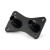 Ti22 Performance TIP5575 Bulkhead Plate, Dash Plate, 2 Port, 6 AN Male, Aluminum, Black Anodized, Each-1