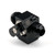 Ti22 Performance TIP5588 Shutoff Valve, MPD Style, Fuel Shutoff, In-Line, 8 AN Male Inlet, 8 AN Male Outlet, Aluminum, Black Anodized, Each