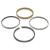 Total Seal MS9010 15 Piston Rings, Advanced Profiling, Gapless Top Ring, 4.140 in. Bore, File Fit, 0.043 in. x 0.043 in. x 3.0 mm Thick, Standard Tension, Steel, Chromium Nitride, 8-Cylinder, Kit-1