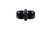 Vibrant Performance 10237 Fitting, Adapter, Straight, 20 AN Male to 20 AN Male, Aluminum, Black Anodized, Each