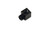 Vibrant Performance 10825 Fitting, Adapter, 90 Degree, 1/8 in. NPT Female to 1/8 in. NPT Male, Aluminum, Black Anodized, Each
