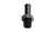 Vibrant Performance 11205 Fitting, Adapter, Straight, 3/8 in. NPT Male to 3/8 in. Hose Barb, Aluminum, Black Anodized, Each