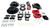 Wilwood 140-16150-DR Brake System, Forged Dynalite, Lug, Rear, 4 Piston Caliper, 12.19 in. Slotted Iron Rotor, Aluminum, Red Powder Coat, Small Ford, Kit