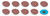 Allstar Performance ALL12111 Sanding Disc, Twist-Lock, 3 in OD, 25000 RPM, 80 Grit, Aluminum Oxide, Set of 10