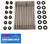 ARP 260-4704 Cylinder Head Stud Kit, 12 Point Nuts, Chromoly, Black Oxide, Subaru EJ-Series, Kit