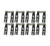 Bam Roller Lifters BAM-B-2003-16 Lifter, Mechanical Roller, 0.904 in. OD, Link Bar, 0.300 in. Taller, Centered, Small Block Chevy, Set of 16