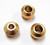 Borgeson 925122 Power Steering Adapter, GM Steering Box O-Ring to Inverted Flare, Brass, Set of 3