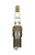 Brisk Racing Spark Plugs G12S Spark Plug, Silver Racing, 14 mm Thread, 18 mm Reach, Heat Range 12, Tapered Seat, Non-Resistor, Each