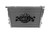 CSF Cooling 7001 Radiator, 23.625 in. W x 18.062 in. H x 1.25 in. D, Single Pass, Driver Side Inlet, Passenger Side Outlet, Aluminum, Polished, BMW E82/E88/E89/E9X 2006-13, Each