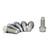 Centerforce 33004 Pressure Plate Bolt Kit, 10 mm x 1.5 Thread, Hex Head, Steel, Zinc Coated, 4.6L/5.4L, Ford Mustang, Set of 6