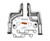 Dougs Headers D590-SS Headers, Full, 1.75 in. Primary, 3 in. Collector, Gaskets/Hardware/Reducers Included, Stainless, Natural, Pontiac V8 GTO 1968-72, Pair