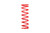 Eibach 0800.188.0135 Coil Spring, Coil-Over, 1.88 in. ID, 8 in. Length, 135 lb/in Spring Rate, Steel, Red Powder Coat, Each