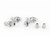 Eibach AK41-82-043-01-02 End Link, Rear, Adjustable, Steel/Stainless, Chrome plated/Natural, Various Applications, Pair