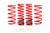 Eibach E20-59-004-01-22 Suspension Spring Kit, SPORTLINE, Lowering, 4 Coil Springs, Red Powder Coat, Lexus IS350 2014-25/IS200T 2015-17/XE30 2018-25, Kit
