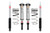 Eibach E86-82-105-01-22 Suspension Lift Kit, PRO-TRUCK-LIFT STAGE 2, 0.5 to 2.5 in. Front Lift, 1 in. Rear Lift, Shocks/Springs/Coil-Overs, Toyota Midsize Truck 2024-26, Kit