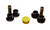 Energy Suspension 7.3114G Control Arm Bushing, Hyper-Flex, Front, Polyurethane/Steel, Black/Cadmium, Nissan SX 1989-94, Kit
