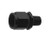 Fragola 499366-BL Fitting, Adapter, Straight, 6 AN Female Swivel to 3/8 in. NPT Male, Aluminum, Black Anodized, Each