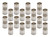 Chevrolet Performance 19542183 Lifter, Hydraulic Flat Tappet, 0.842 in. OD, Chevy V8, Set of 16