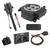 Holley 550-511-5PX-SBC Fuel Injection, Sniper 2 EFI, Throttle Body, Square Bore, 5 in. Touch Screen, Aluminum, Black Powder Coat, Small Block Chevy, Kit