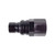 Jiffy-Tite 52308AF Fitting, Quick Disconnect, 5000 Series, Straight, 8 AN Female to Male Quick Disconnect, Aluminum, Black Anodized, Each