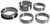 Mahle Original/Clevite MS804H20 Main Bearing, H-Series, 0.020 in. Undersize, Oldsmobile V8, Kit