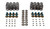 Melling VSK461219T Valve Spring Kit, Beehive, 341 lb/in Spring Rate, 1.102 in. Coil Bind, 1.072 in./1.307 in. OD, Locks/Titanium Retainers/Seals, GM LS-Series, Kit