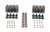 Melling VSK46694T Valve Spring Kit, Beehive, 341 lb/in Spring Rate, 1.125 in. Coil Bind, 1.075 in./1.300 in. OD, Locks/Titanium Retainers/Seals, GM LS-Series, Kit