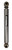 Moroso 26317 Shock, Drag, Monotube, 14.5 in. Compressed/24.5 in. Extended, Adjustable, Steel, Gray Paint, Rear, Mopar 1964-76, Each