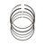 JE Pistons J100F8-4375-5 Piston Ring Set, 8 Cyl. 4.375 in. Bore, 1/16 x 1/16 x 3/16, File Fit