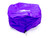 Outerwears 30-1161-07 Scrub Bag, 14 in. OD, 4 in. Tall, Polyester, Purple, Air Filters, Each
