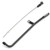 Proform 66195 Transmission Dipstick, Locking, Bellhousing Mount, Solid Tube, Steel, Black Powder Coat, Ford C4, Each