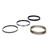 JE Pistons JG8608-4600-5 Piston Ring Set, 8 Cyl. 4.600 in. Bore, 0.043 in. x 1/16 in. x 3/16 in., File Fit