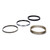 JE Pistons JG86H8-4610-5 Piston Ring Set, 8 Cyl. 4.610 in. Bore, 1/16 x 1/16 x 3/16, File Fit