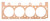 SCE Gaskets P546250L Cylinder Head Gasket, Pro Copper, 4.630 in. Bore, 0.050 in. Compression Thickness, Copper, Driver Side, Big Block Ford, Each