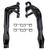 Schoenfeld 1056LAP-78 Headers, Full, 2 in. Primary, 3.5 in. Collector, Gaskets/Hardware/Muffler Included, Steel, Black Paint, All Pro Heads, Small Block Chevy, Pair