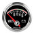 Speedhut Gauges L2-V2-CJ Voltmeter, CJ Classic Design, 6-18V, Electric, Analog, Short Sweep, 2-1/16 in. Diameter, Black Face, Each