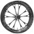 Weld Racing 784C-15001-B Wheel, V-Series, 15 x 3.5 in, 1.750 in. Backspace, Strange Spindle Mount, Aluminum, Black Powder Coat, Each